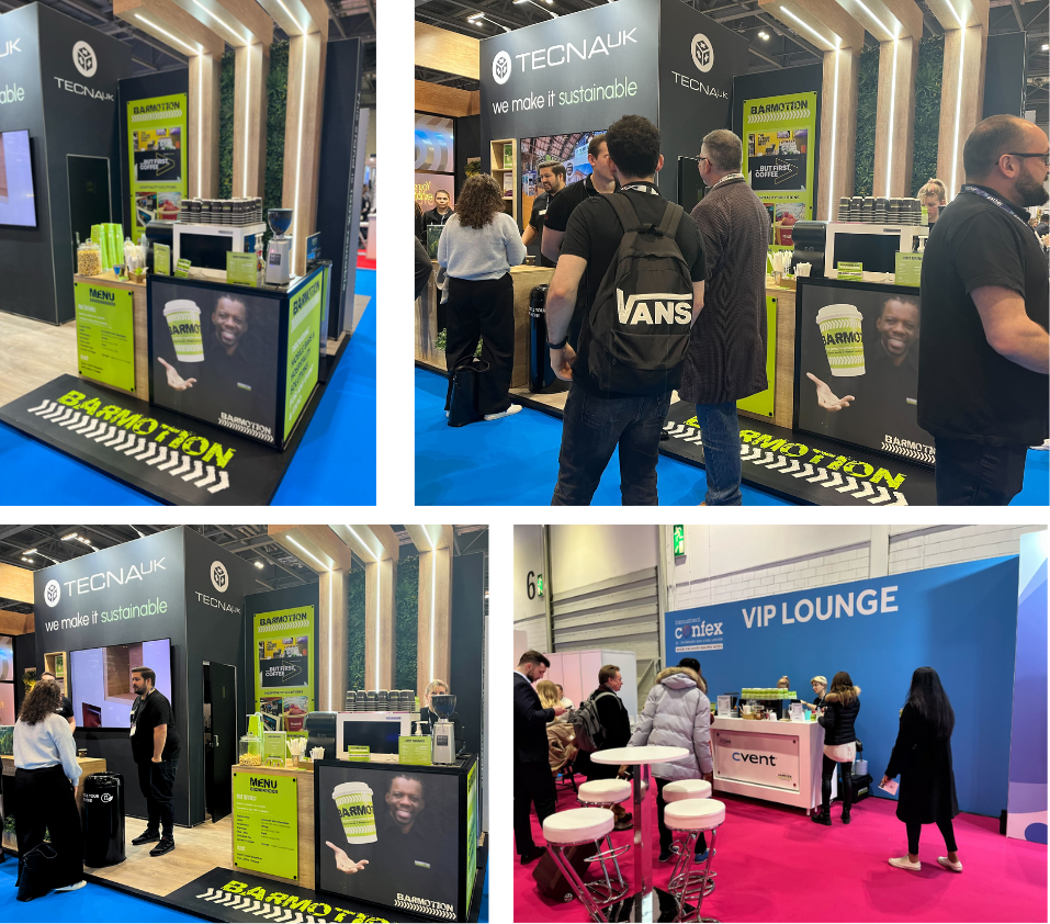 Barmotion at International Confex, ExCeL London.